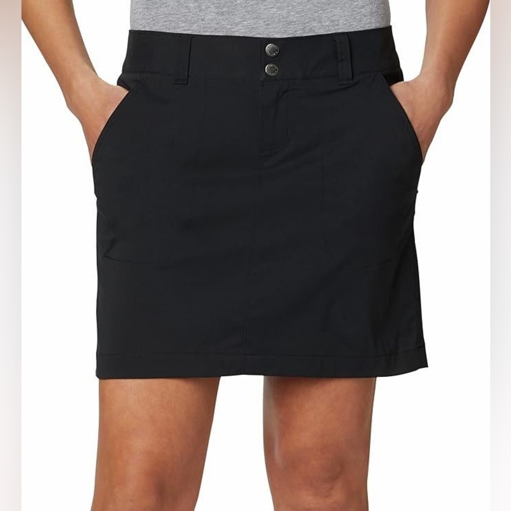 Columbia Women's Tidal Skort Sz 8 in black